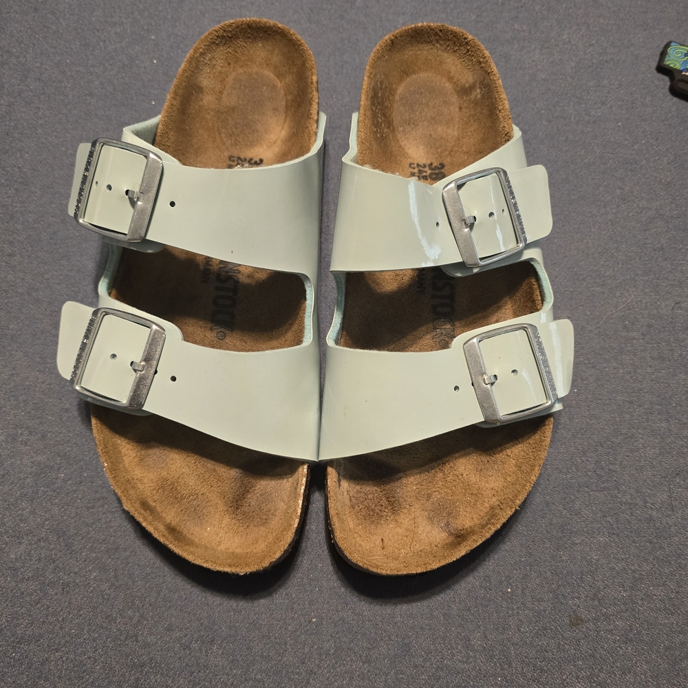 Birkenstock Sydney Birko-Flor Graceful Surf Green